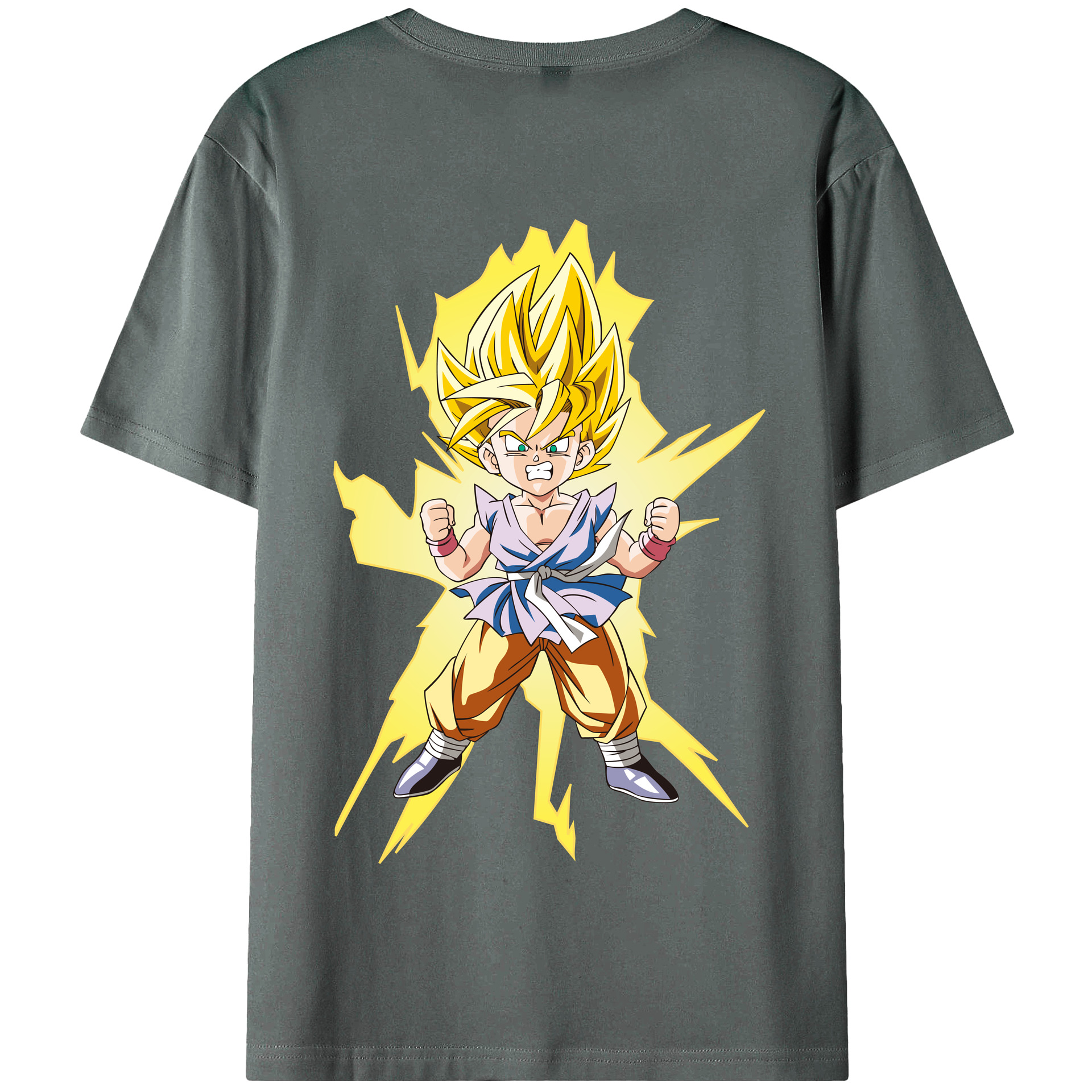 （画像用） ドラゴンボール ベジット DRAGON BALL Vegetto 綿100％半袖Tシャツ（背面プリント）